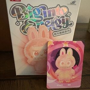Pop Mart Big Into Energy Labubu Loyality NIB
